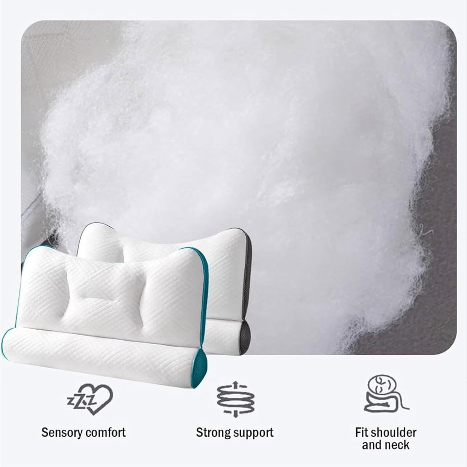 Ergonomic Orthopedic Pillow Neck Support Pillow