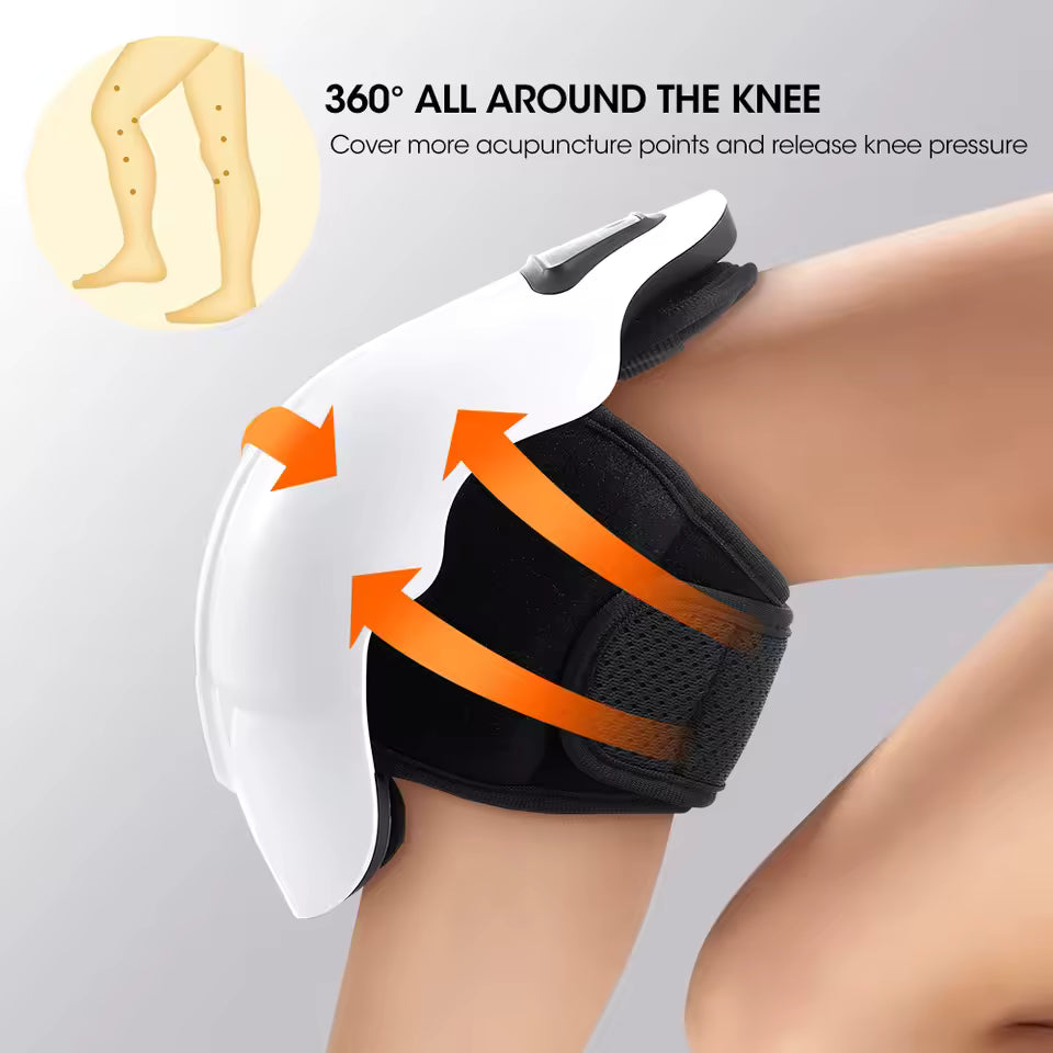 Cordless Knee Massager for Fast Relief from Stiff, Aching Joints