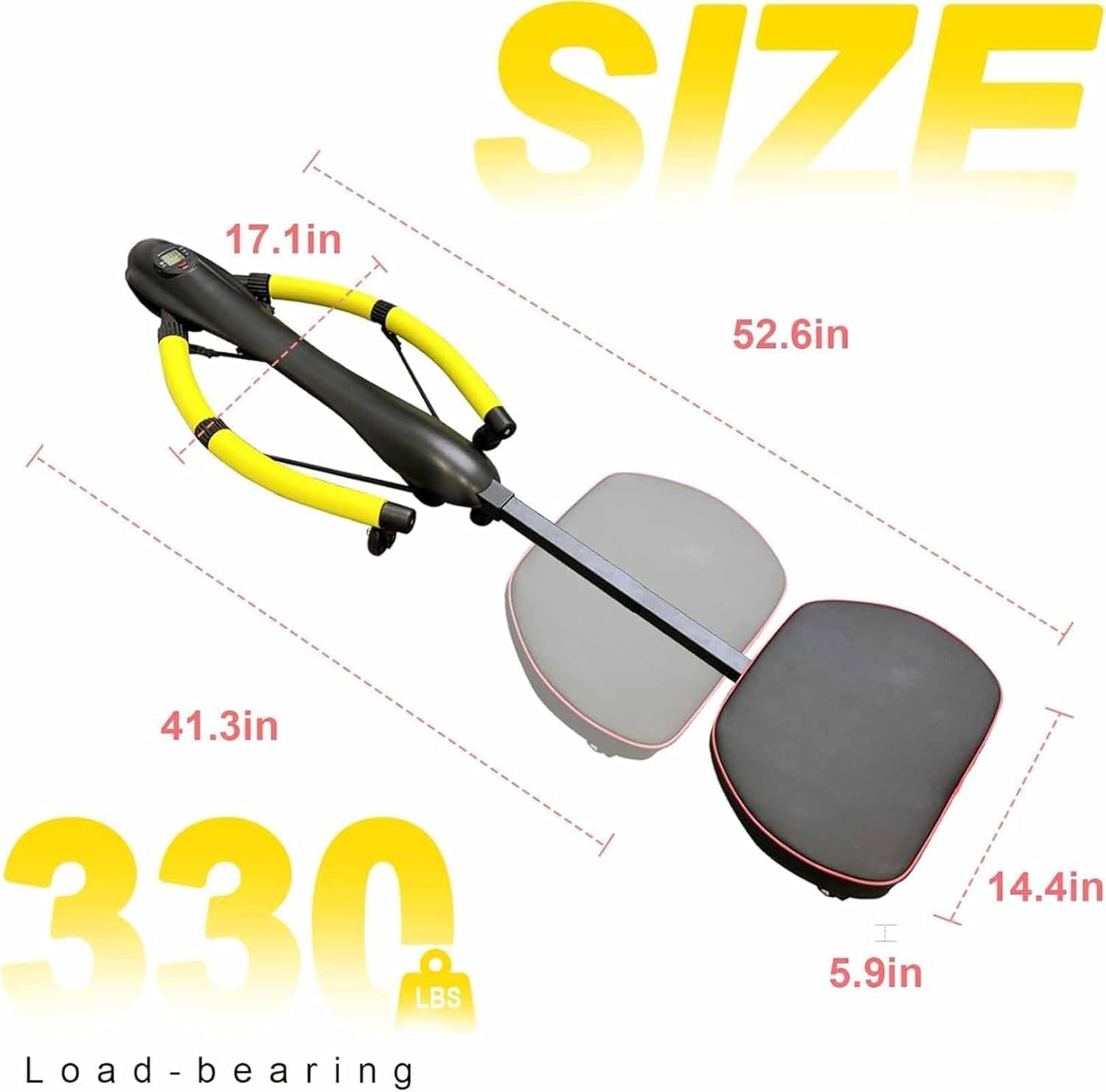 4-in-1 Core Trainers Dragonfly Rowing Machine